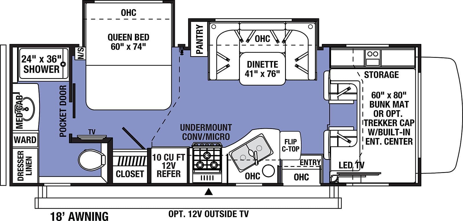 2022 Forest River Sunseeker 2440DS - Thumbnail 8