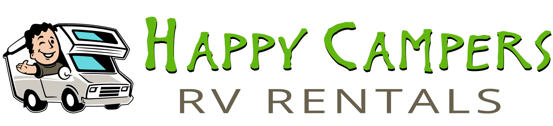 Happy Campers RV Rentals logo